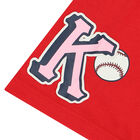 Girls Pink & Red Varsity Logo T-Shirt, 1, hi-res